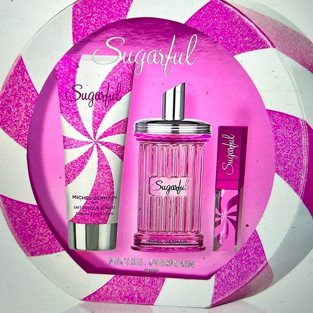 Michel Germain Sugarful 3 piece gift set.